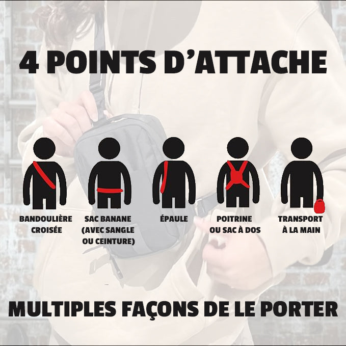 Sac de Sport Magnétique: Accrobag Compact